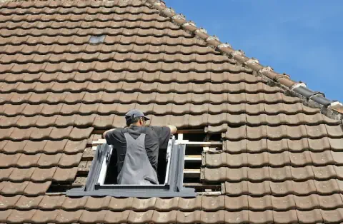 Pose de velux - Merris